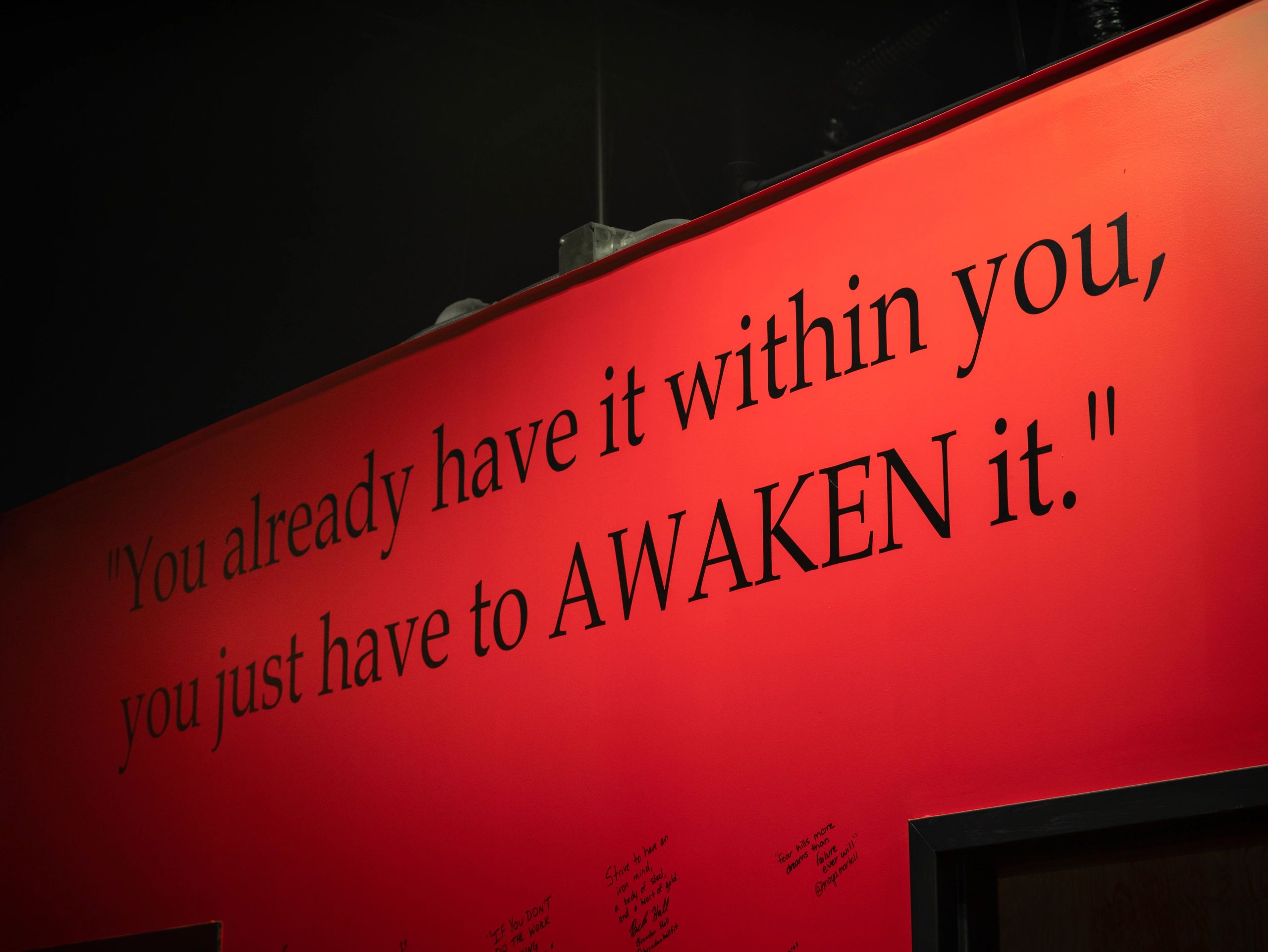 Members training at Awaken Inside